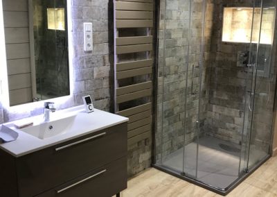 Douche à l'italienne