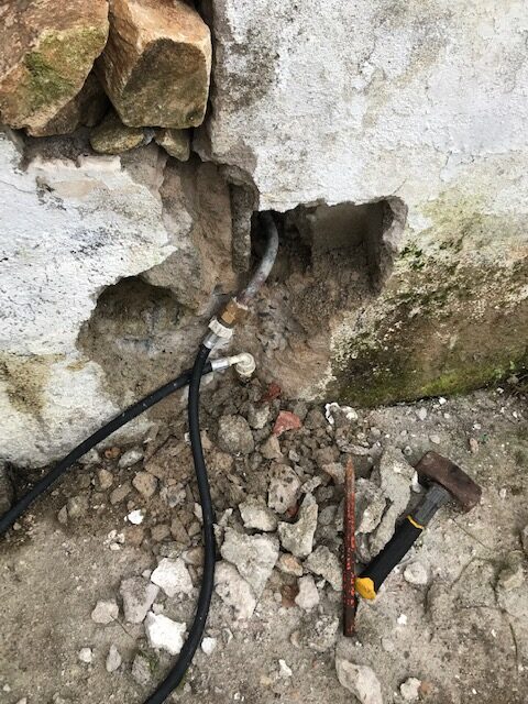 Recherche fuite à Saint-Gildas-de-Rhuys - Infiltrations - Dégradations